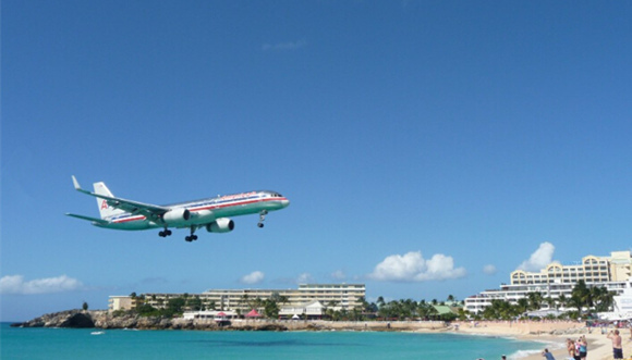 6 荷属加勒比海萨巴岛机场(juancho e.yrausquin机场)