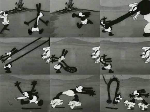 在动画术语中,该类作品被称为橡皮管(rubber hose)动画.