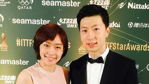 国际乒联颁奖盛典最佳运动员无悬念 马龙和石川终于站在一起