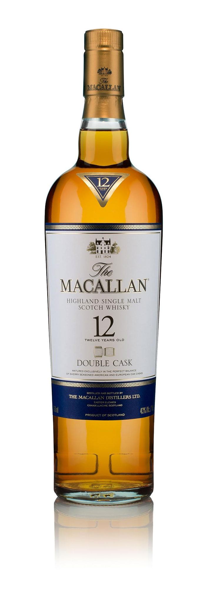 麦卡伦双桶威士忌(macallan double cask)