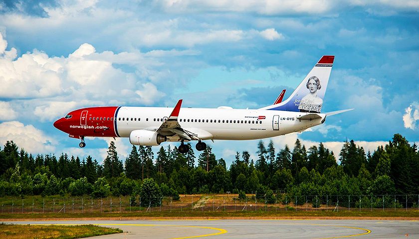 挪威航空深入美国版图 将提供56条飞往欧洲航