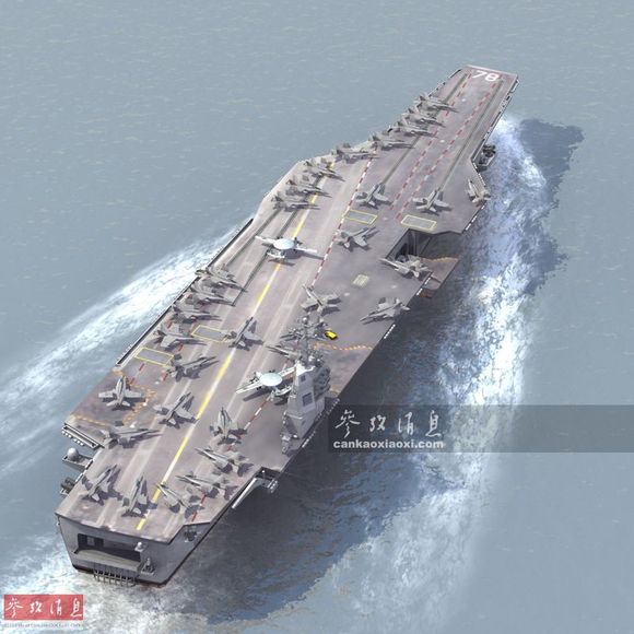 据美军公开资料"企业"号(cvn-80)将成为福特级3号舰,目前虽还未开工