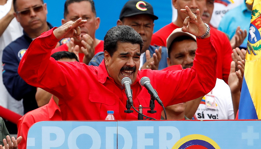 美国制裁委内瑞拉总统马杜罗 称该国制宪大会