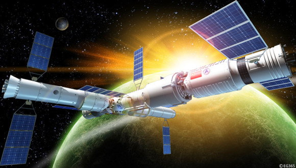 中国"天宫"空间站计划2022年建成 三舱组合额定乘员3人
