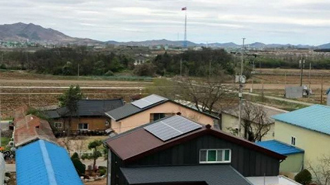 探访韩朝非军事区韩方唯一村庄：纵有特殊待遇 想过正常日子
