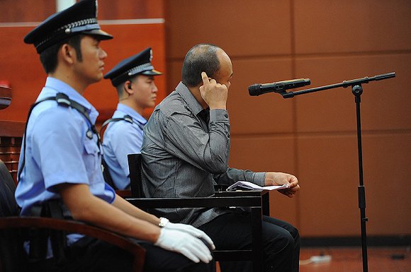 2015年9月，林耀昌案庭审现场。图片来源：视觉中国