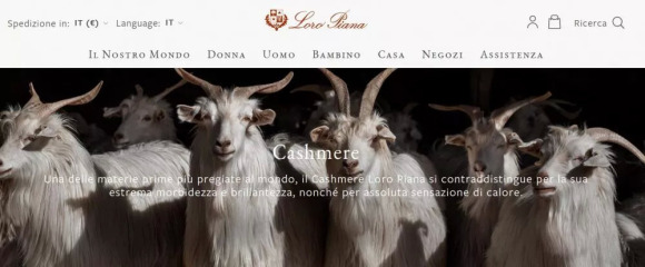 意大利奢华羊绒品牌Loro Piana将在内蒙古开设