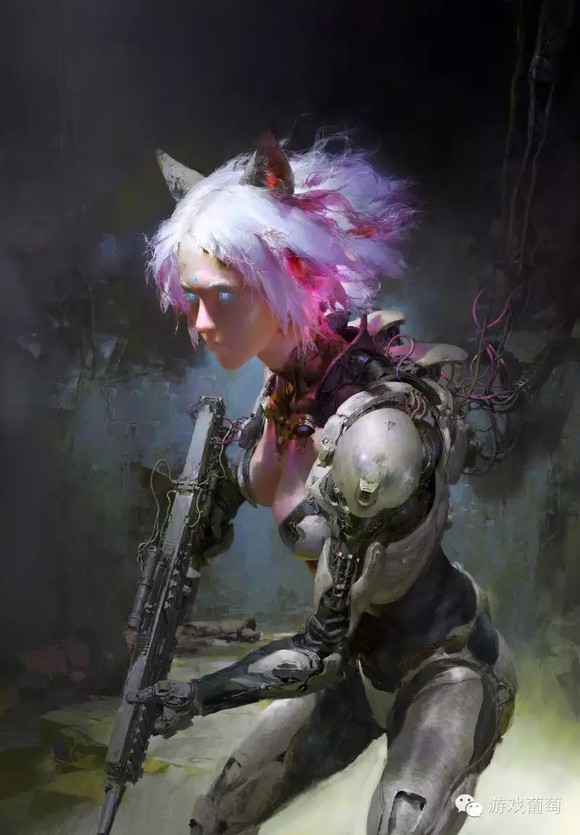 阮佳:征服《光环》工作室的中国80后鬼才画师