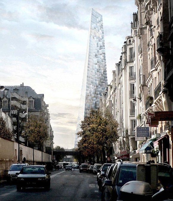 鸟巢设计师要给巴黎建一个摩天大楼 让很多巴