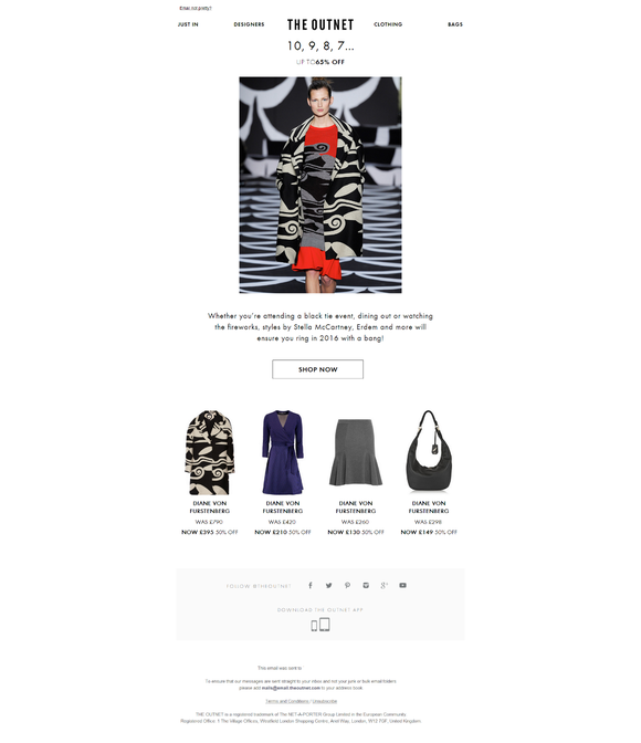 探秘THE OUTNET如何做跨境电商的邮件营销