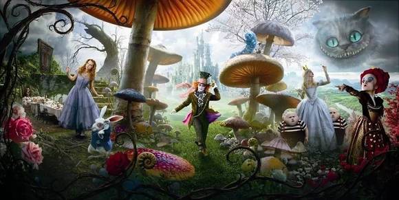 《爱丽丝梦游仙境2》:今年最炫的魔幻片,又是"馒头"血案!