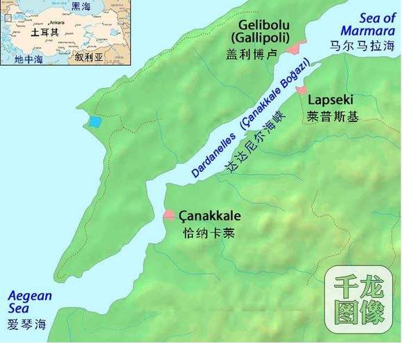 大陆的交界地区,在马尔马拉海的东西两端连系着世界上两大著名海峡,东