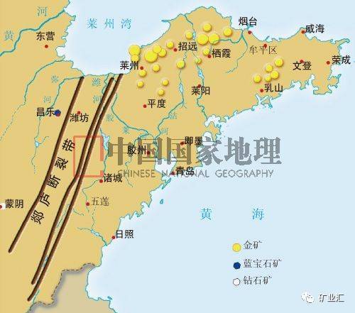 山东黄金主要分布在胶东半岛,2011年以来,山东省胶东地区新发现大