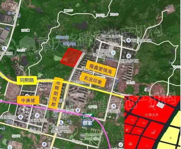 重庆又推5宗地 蔡家有2宗体量40万方