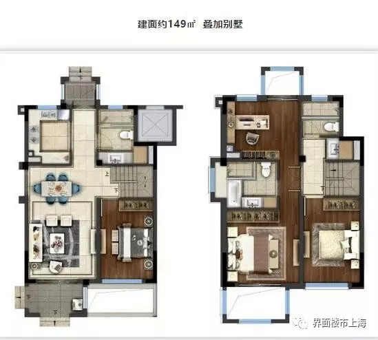 户型图 浦东唐镇—金融家