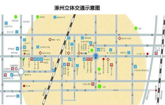 火热建设,北京新机场蓄势启航,涿州市域内形成了"4321"的纵横交通体系