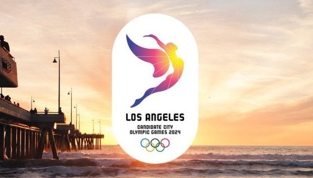 洛杉矶 2024 申奥标识  Los Angeles Candidate City Olympic Games