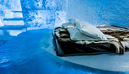 瑞典的寒冰酒店正式开业 准备一年365天随时把客人打进“冷宫”