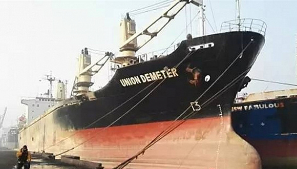 江苏货轮在印度遭扣押23名船员被困 驻印领馆 近期有望回国