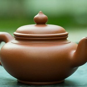 朱泥 急須 唐物 茶道具 树樱壺 - 工芸品