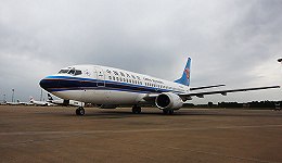航空老兵谢幕 国内最后一架波音737-300退役