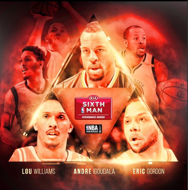 各大奖项候选揭晓:哈登威少伦纳德竞逐MVP