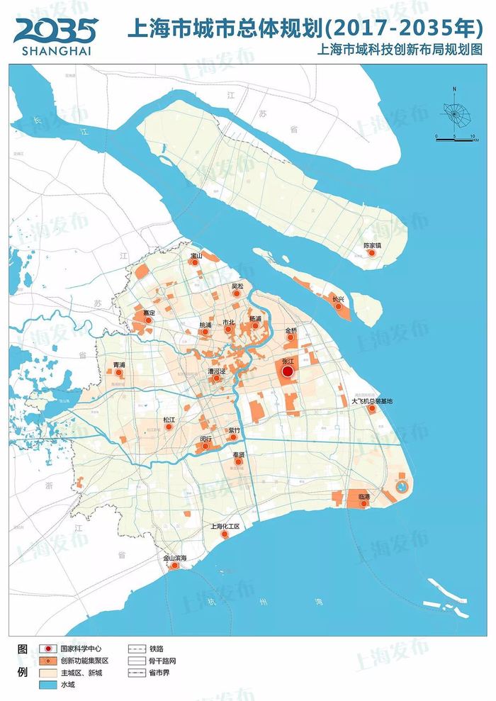 上海市域科技创新布局规划图