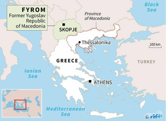 Image result for macedonia greece map