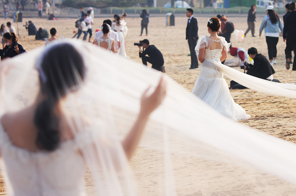 山东青岛拍婚纱照_山东青岛