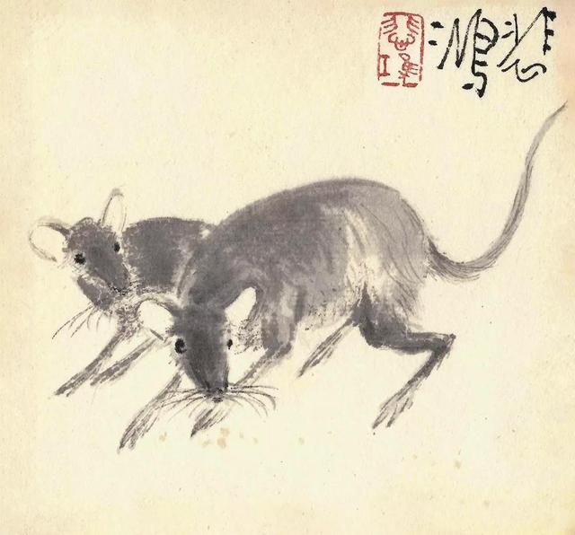 徐悲鸿三个版本的十二生肖，不同的心绪画出不同味道| 界面· 财经号