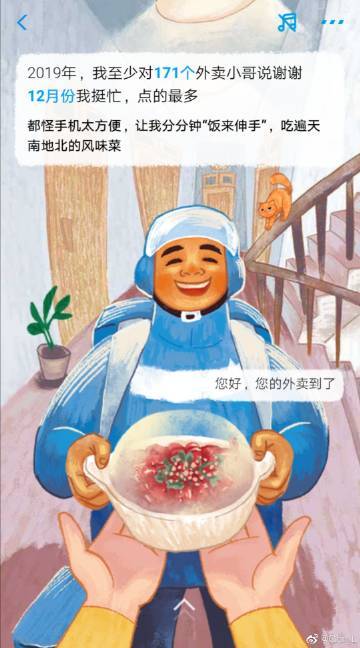 支付宝年度账单2019