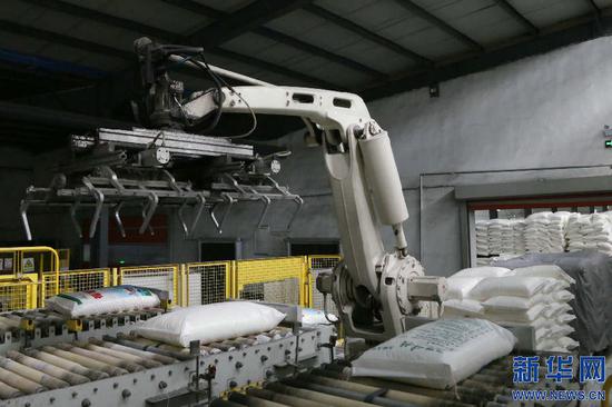 呼伦贝尔阜丰公司拉动了扎兰屯市的玉米产业发展。新华网郝芳芳摄