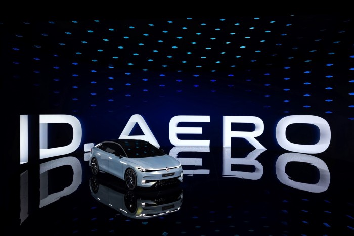 大众id家族首款纯电轿车id Aero概念车发布 续航达6公里 界面新闻
