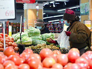 春節錯位致2月CPI同比漲幅降至1%，食品價格回落明顯
