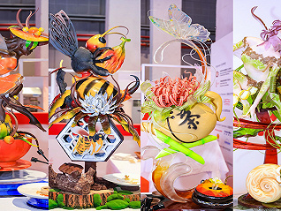 第四屆中國甜品錦標賽在上海順利舉辦，5J火腿成為藝術餐器新作的靈感來源 |美食情報