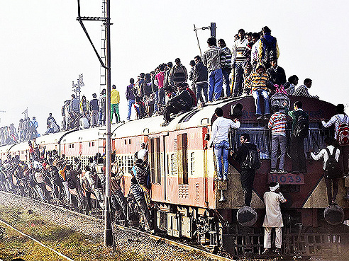 【圖集】運行百余年，鏡頭下的印度鐵路