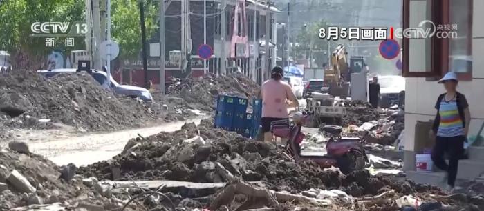 抢修工作不断进行 北京房山区及门头沟区多条道路已抢通