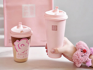 這個七夕，咖啡奶茶店都成為了粉紅泡泡“氣氛組”