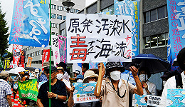 【图集】日本宣布24日启动福岛核污染水排海：渔民无奈，日韩民众抗议活动持续