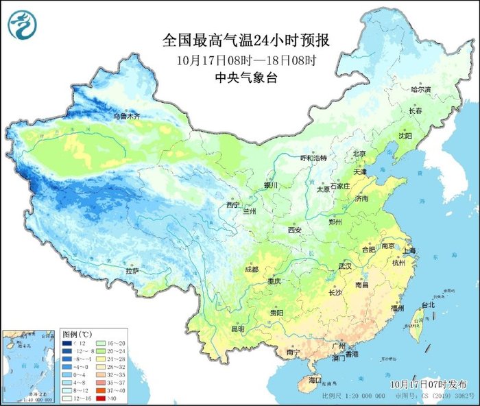 山东河南湖南等地有较强降雨，明日强冷空气抵达|界面新闻 · 快讯