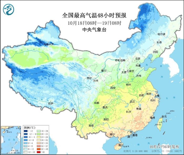 山东河南湖南等地有较强降雨，明日强冷空气抵达|界面新闻 · 快讯