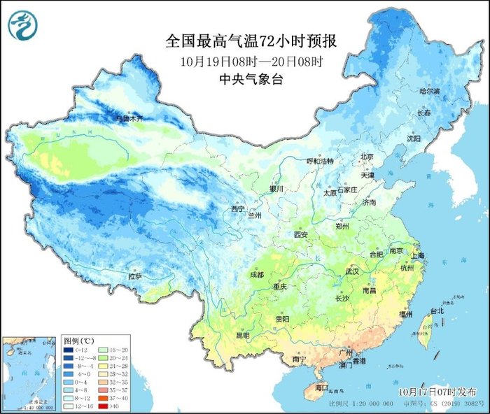 山东河南湖南等地有较强降雨，明日强冷空气抵达|界面新闻 · 快讯