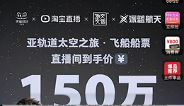 提前三年預售、100萬元一次，普通人可以網購太空游船票了