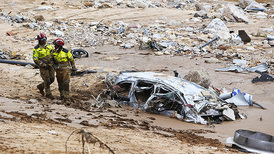 【现场】西班牙“最致命”洪灾超200人死亡：暴洪是洪水警报的一大挑战