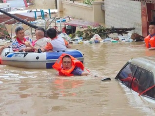 湖南龍山縣暴雨成災致37名中考生缺考，一小區3人在地下車庫失聯