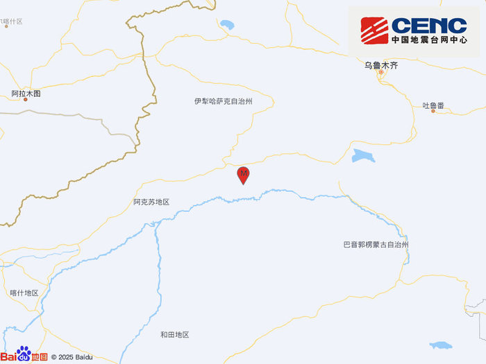 新疆阿克苏地区库车市发生3.1级地震，震源深度17千米