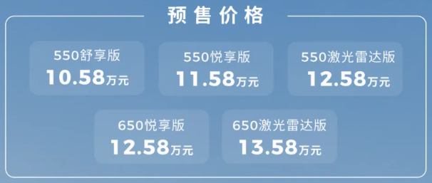 零跑B01纯电轿车开启预售