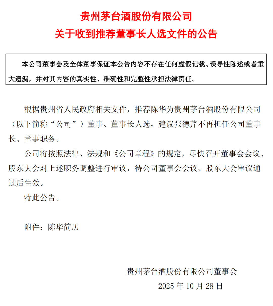 茅台五年四任董事长,重塑企业新面貌,拓展多元化发展之路