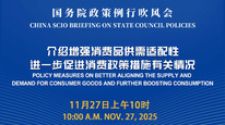 国务院政策例行吹风会：介绍增强消费品供需适配性进一步促进消费政策措施有关情况