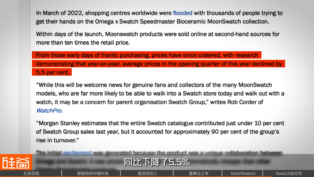 Swatch危机,瑞士钟表昔日骄傲遭遇美国野蛮人挑战